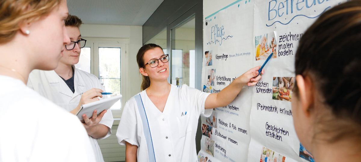 Symbolbild für Assistent:in Gesundheit und Soziales / Pflegehelfer:in 80 - 100%